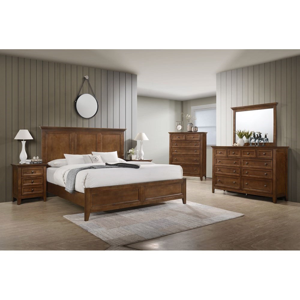 VFM Signature Amelia P91711 Transitional King Bed Virginia Furniture